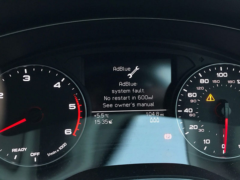 Common Symptoms of AdBlue Mercedes Problems