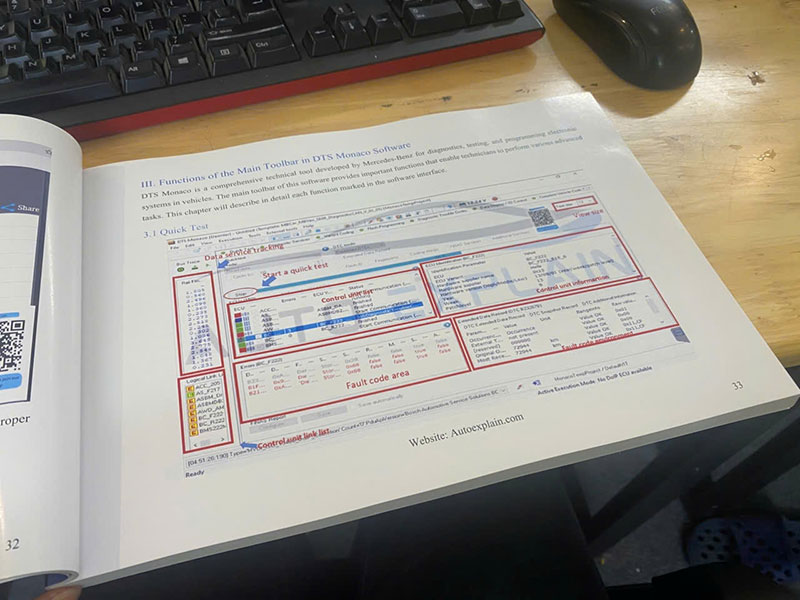 DTS Monaco Guidebook: Mercedes - Benz Diagnostic and Programming for Rookie (2025 Edition)