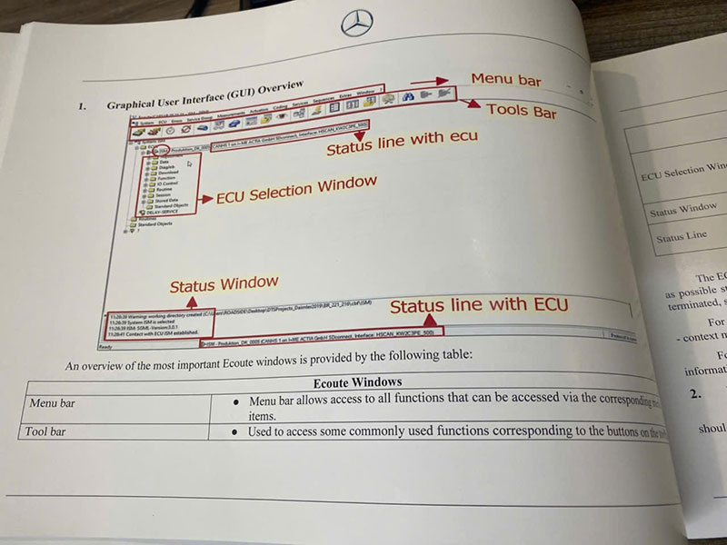 graphic user interface overview
