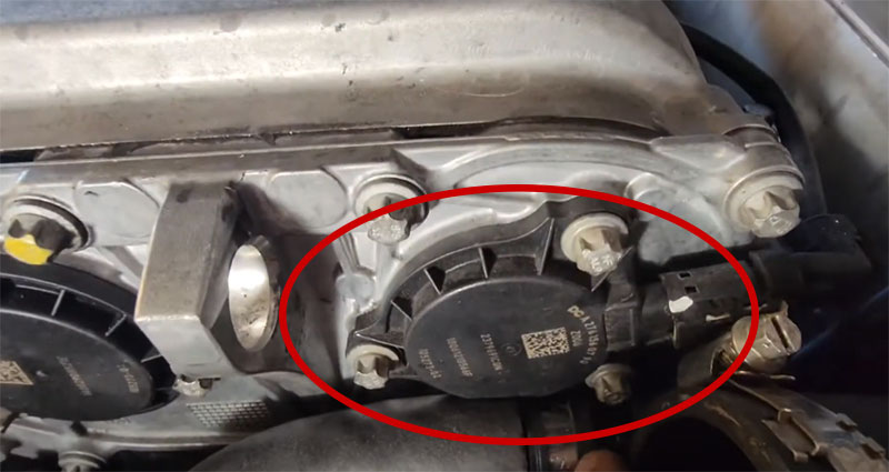 Faulty VVT Solenoid causes p0024 mercedes benz