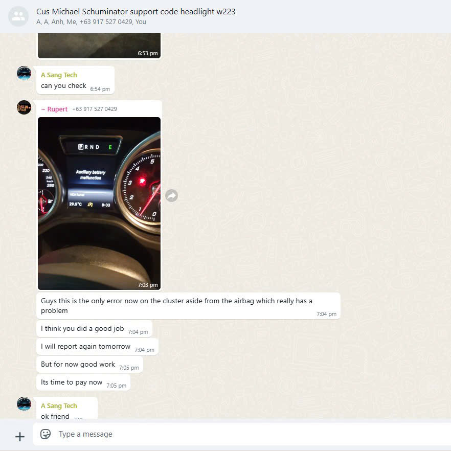 customer feedback