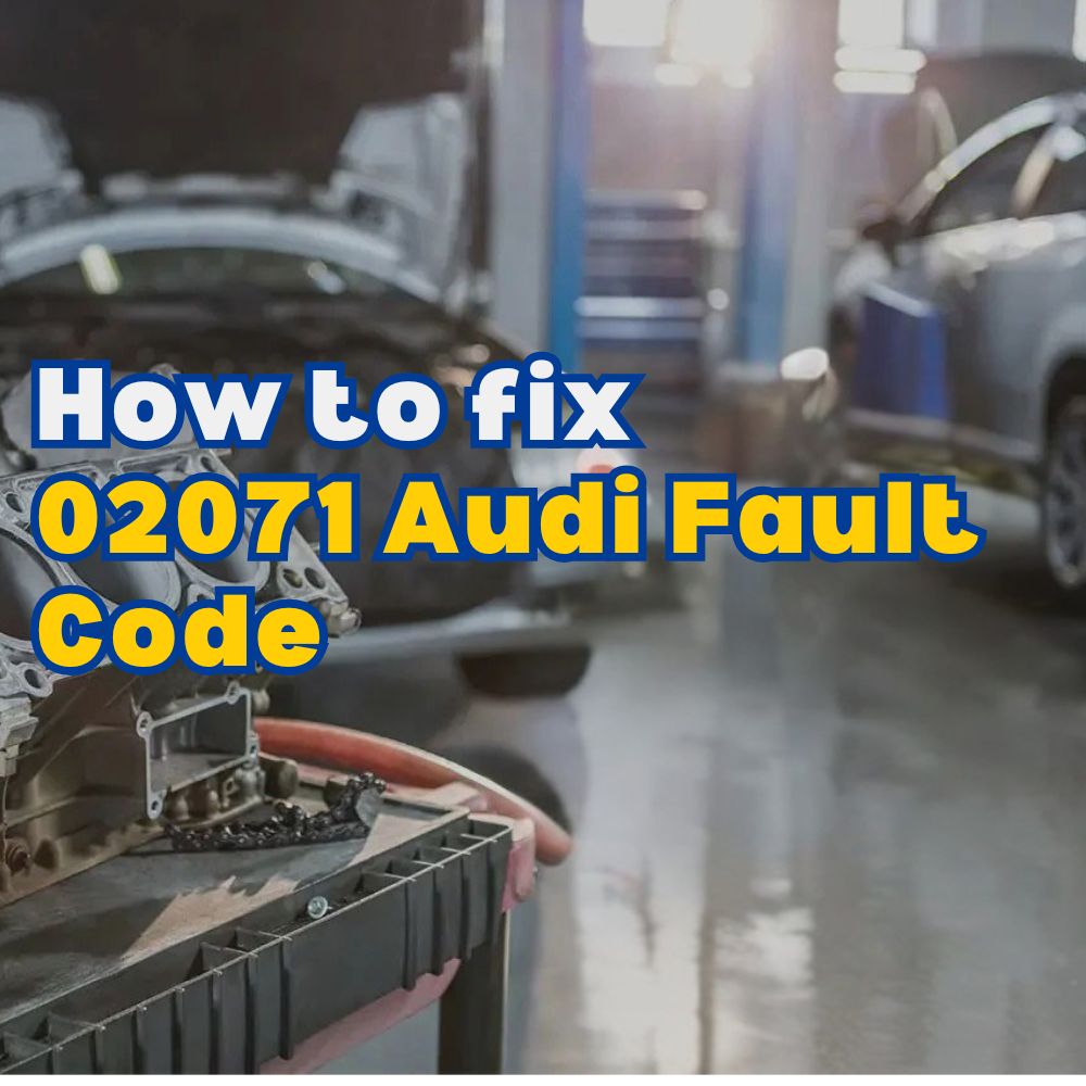 02071 Audi Fault Code