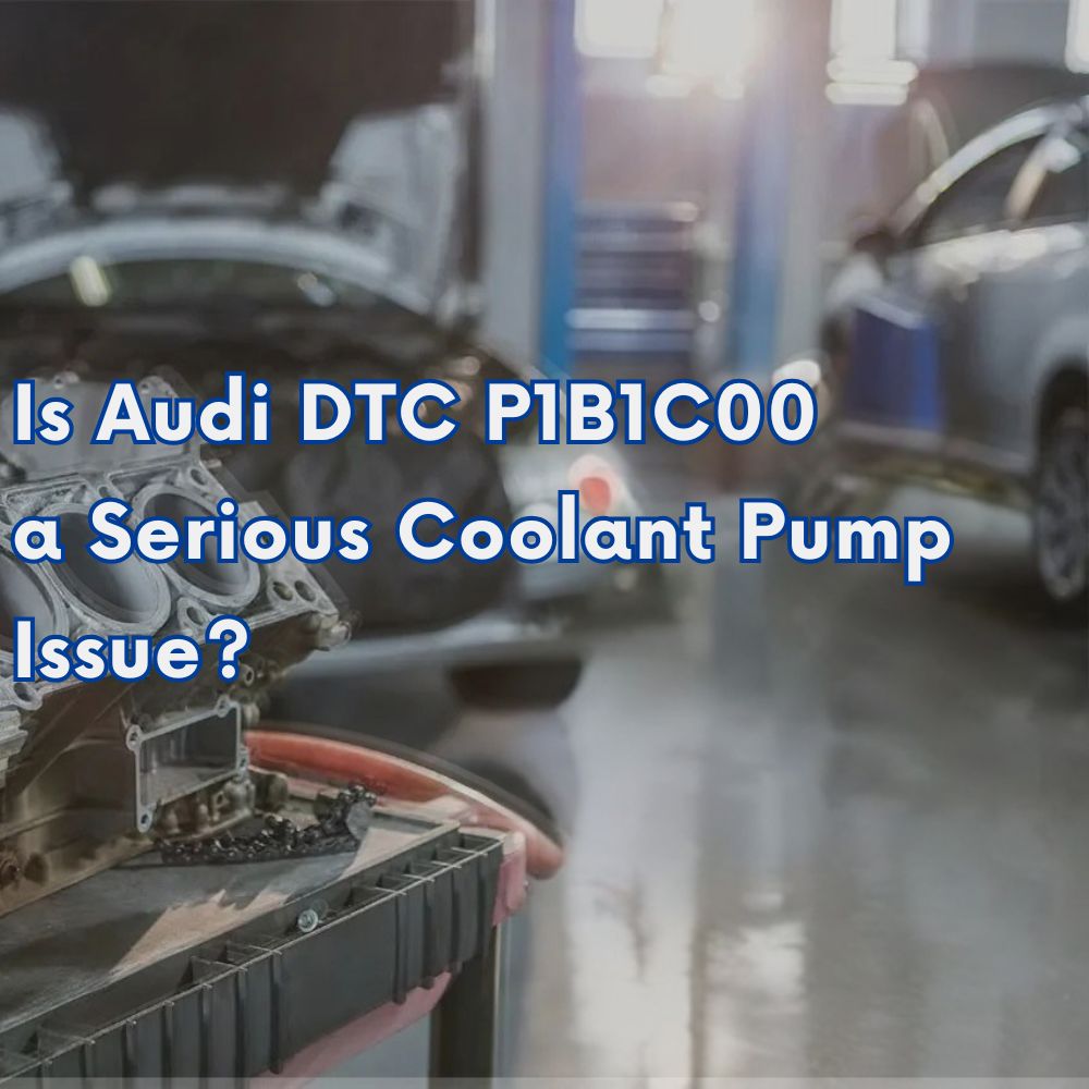 Is Audi DTC P1B1C00 a Serious Coolant Pump Issue?