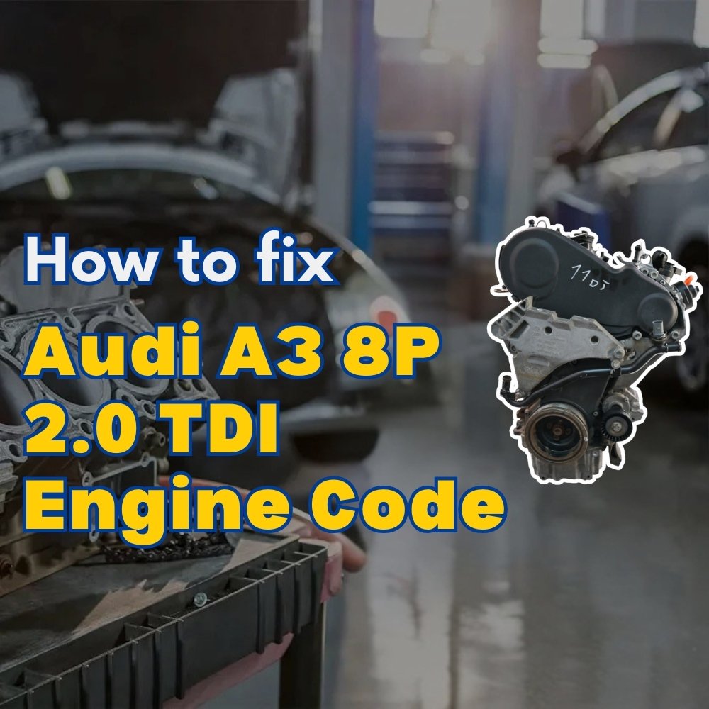 Audi A3 8P 2.0 TDI Engine Code