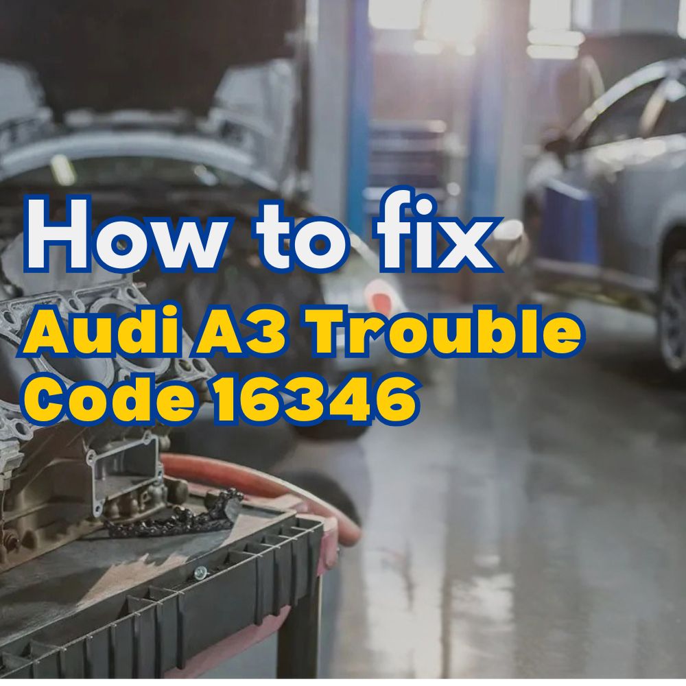 Audi A3 Trouble Code 16346