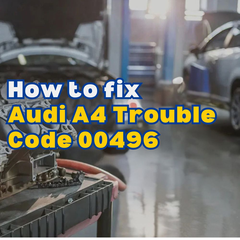 Audi A4 Trouble Code 00496