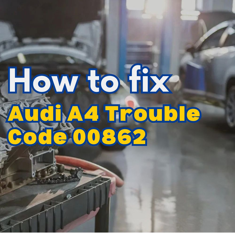 Audi A4 Trouble Code 00862