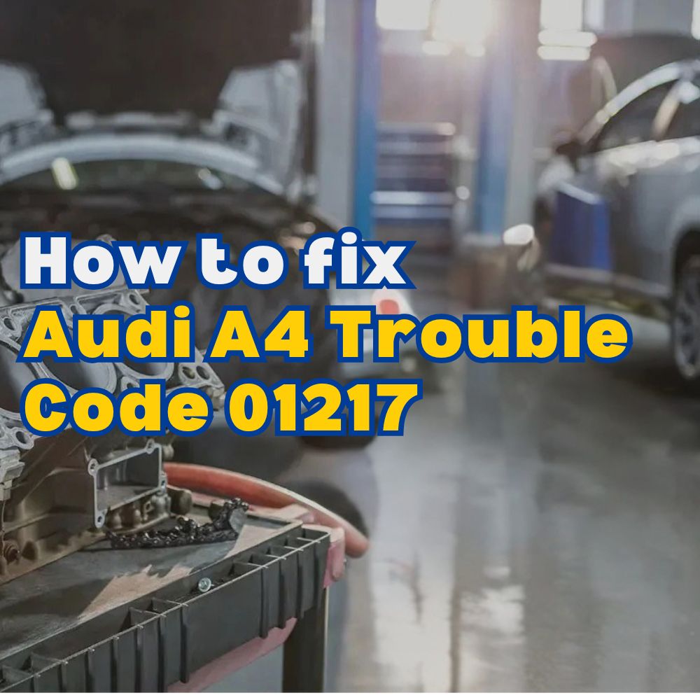 Audi A4 Trouble Code 01217