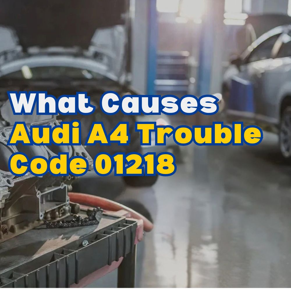 Audi A4 Trouble Code 01218