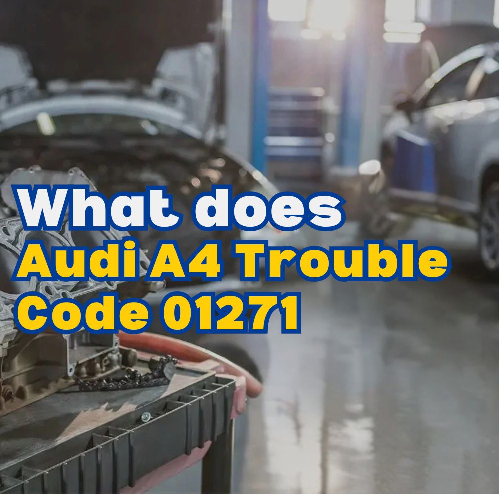Audi A4 Trouble Code 01271