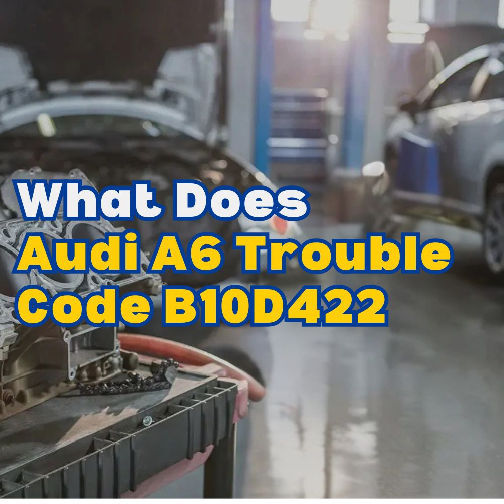 Audi A6 Trouble Code B10D422