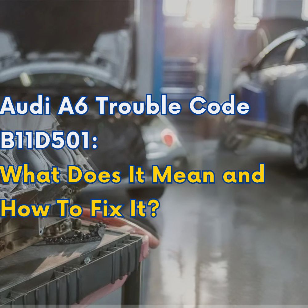 Audi A6 Trouble Code B11D501: What Does It Mean and How To Fix It?