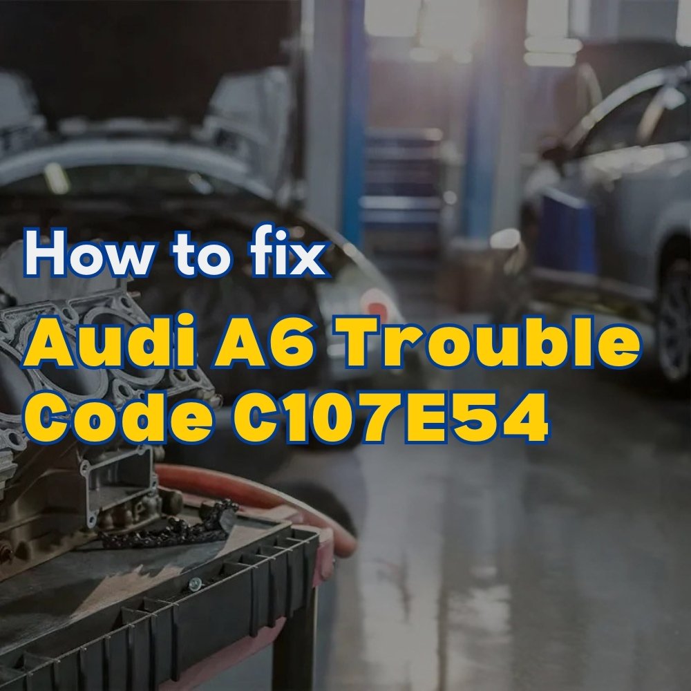 Audi A6 Trouble Code C107E54