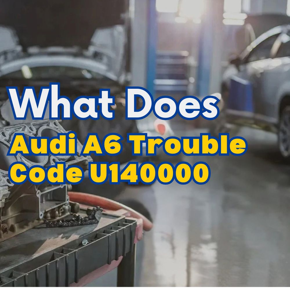 Audi A6 Trouble Code U140000