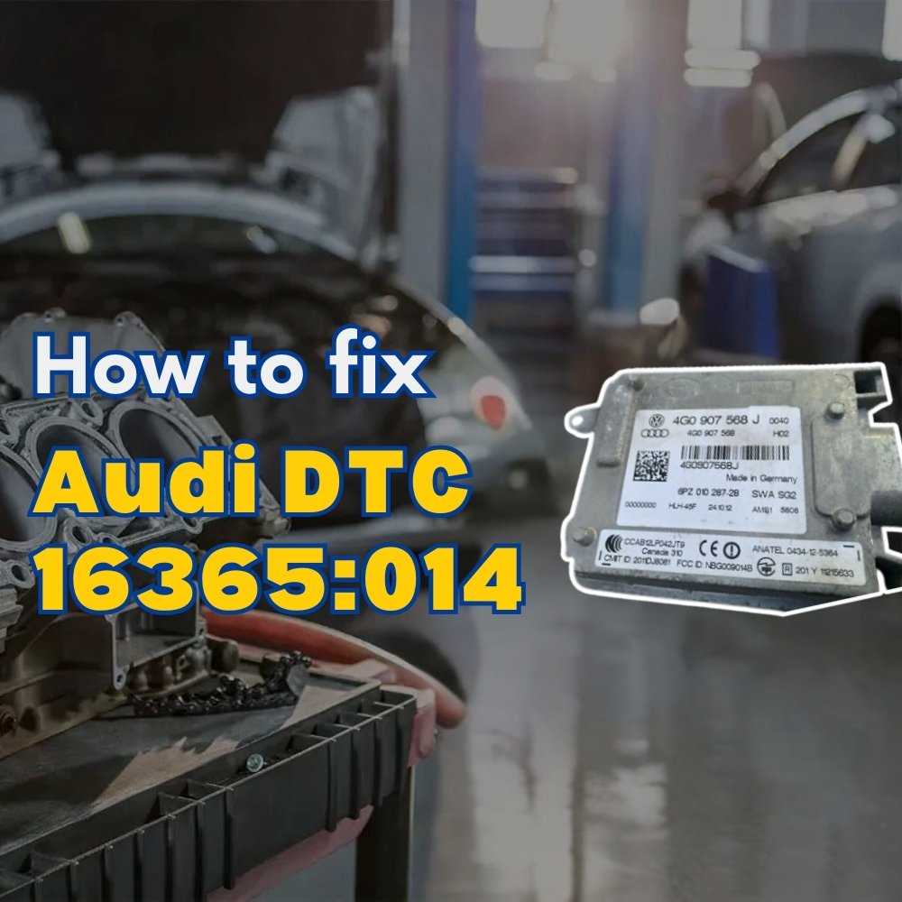 Audi DTC 16365014