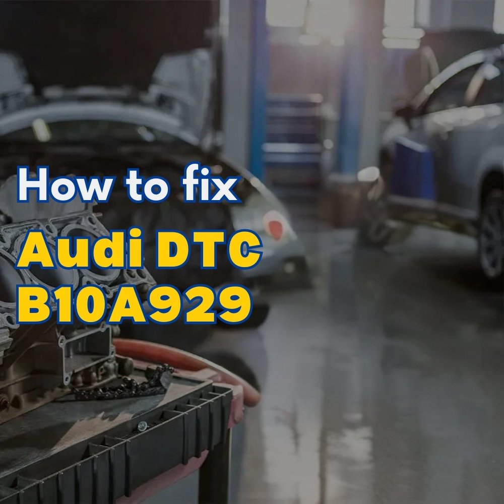 Audi DTC B10A929