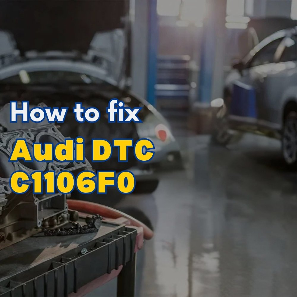 Audi DTC C1106F0