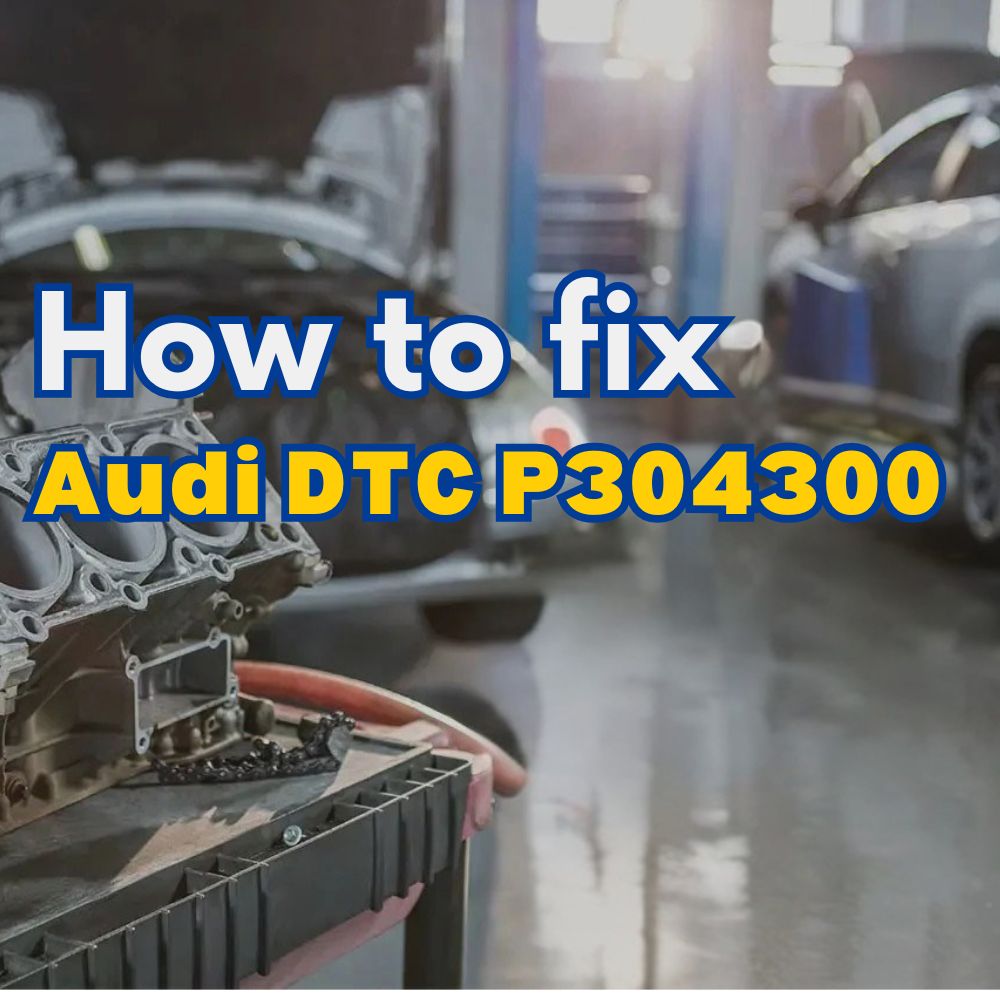 Audi DTC P304300