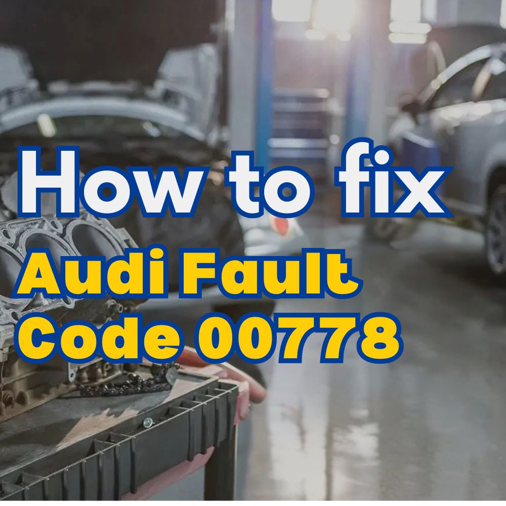 Audi Fault Code 00778