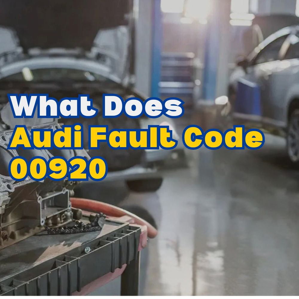 Audi Fault Code 00920