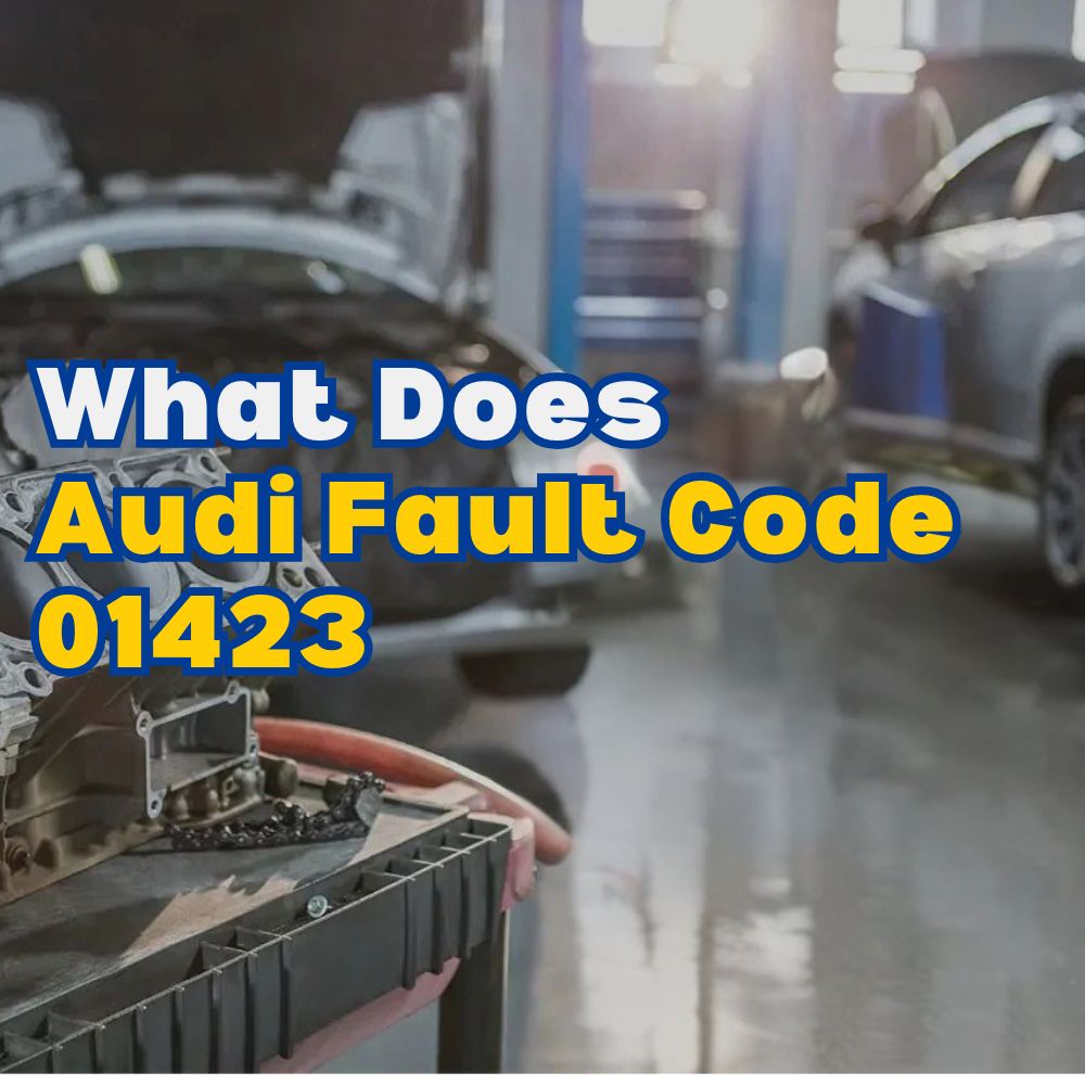 Audi Fault Code 01423