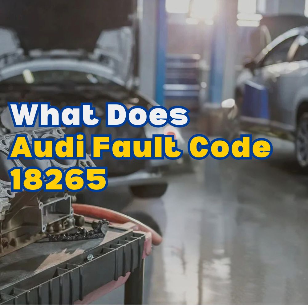 Audi Fault Code 18265