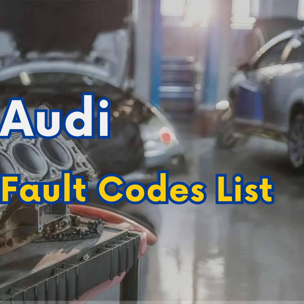 Audi Fault Codes List