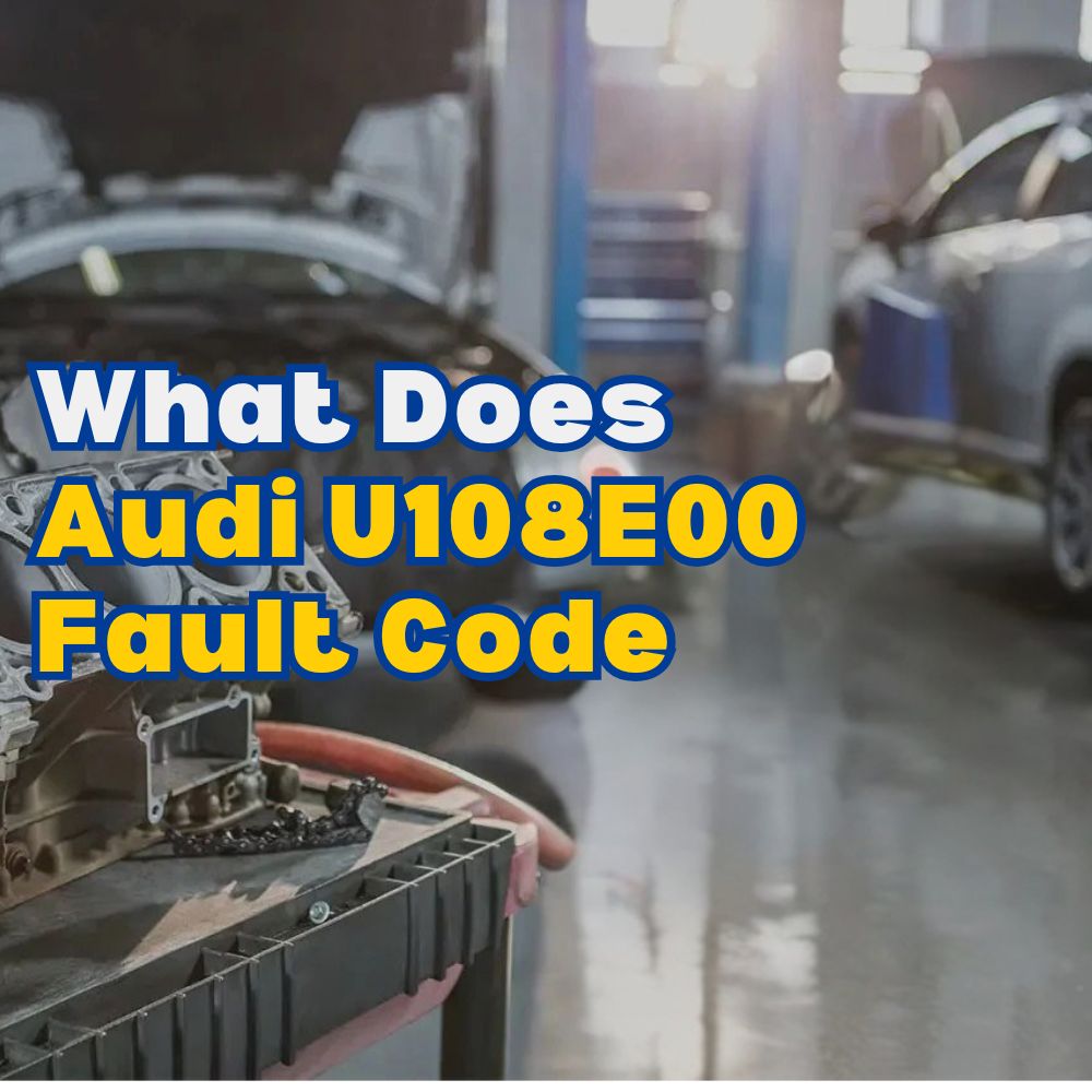 Audi U108E00 Fault Code