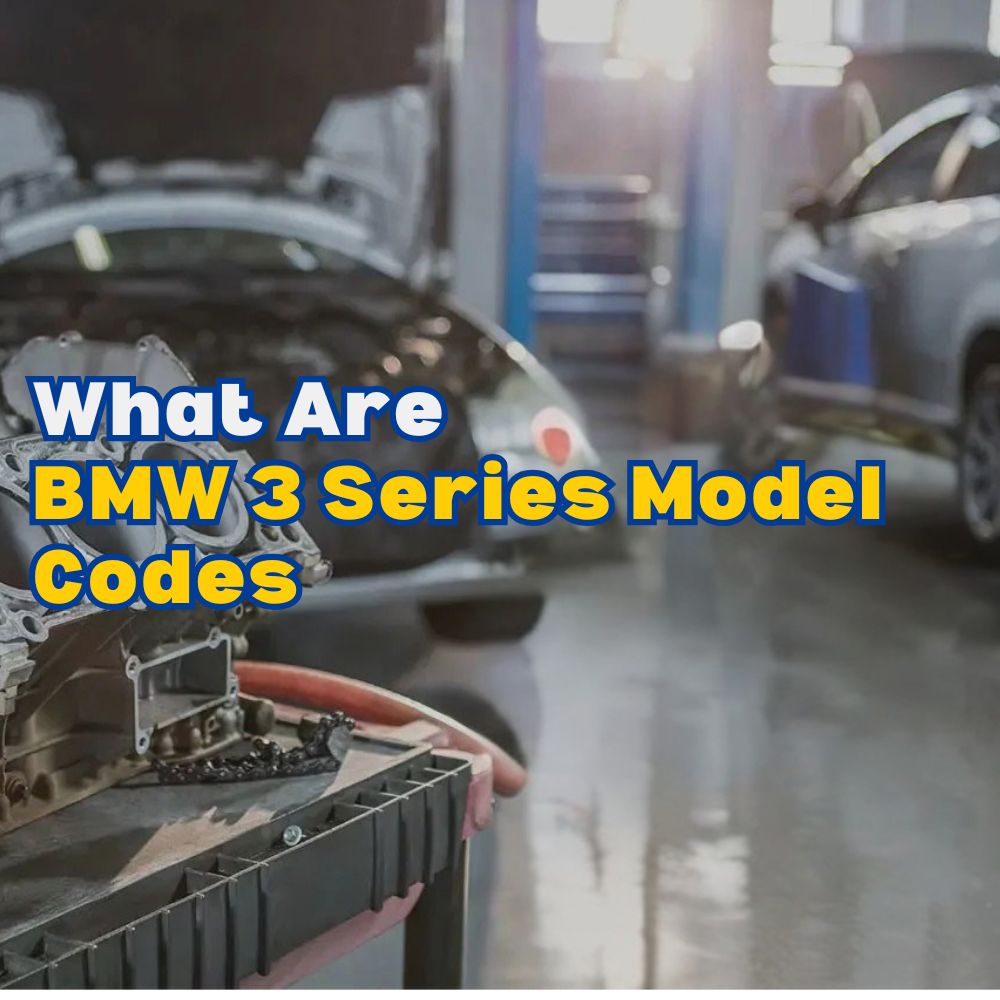 BMW 3 Series Model Codes