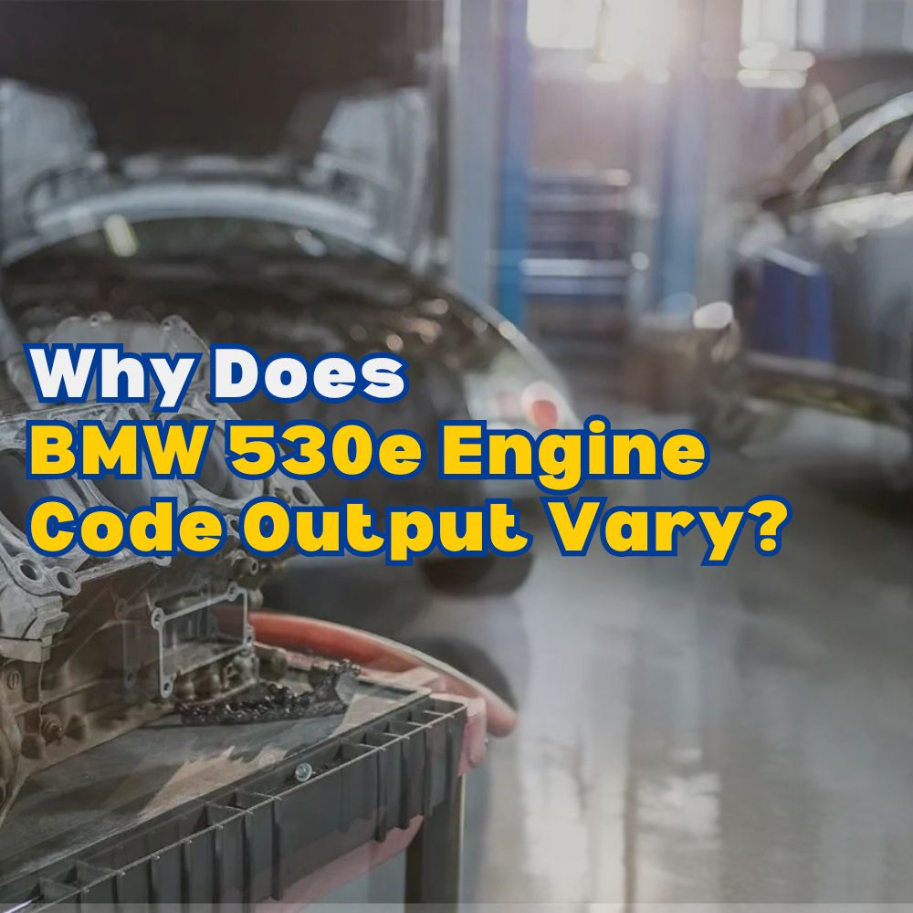 BMW 530e Engine Code Output Vary?