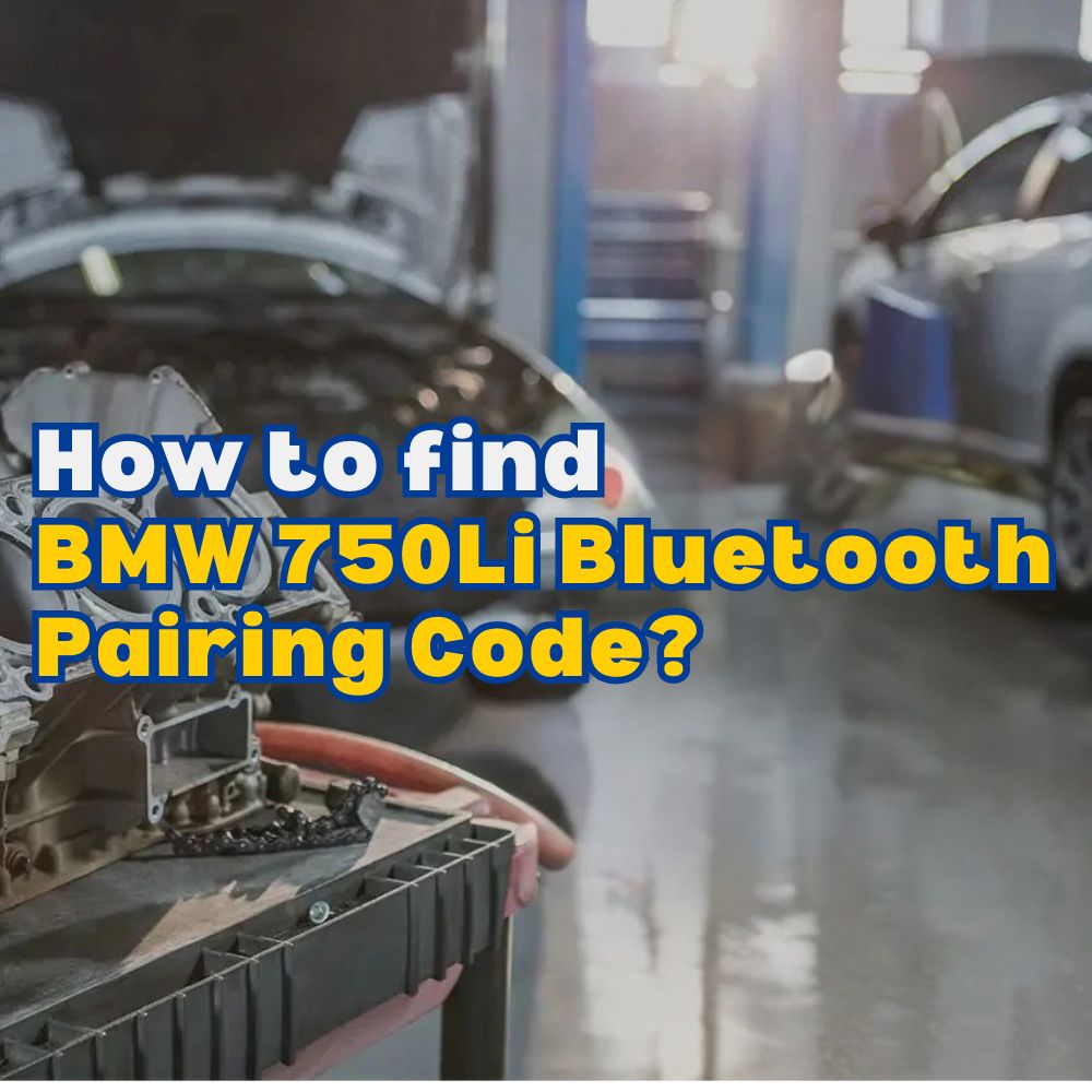 BMW 750Li Bluetooth Pairing Code?