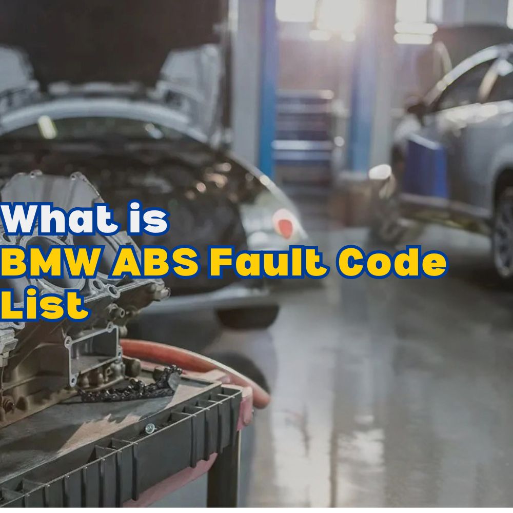 BMW ABS Fault Code List