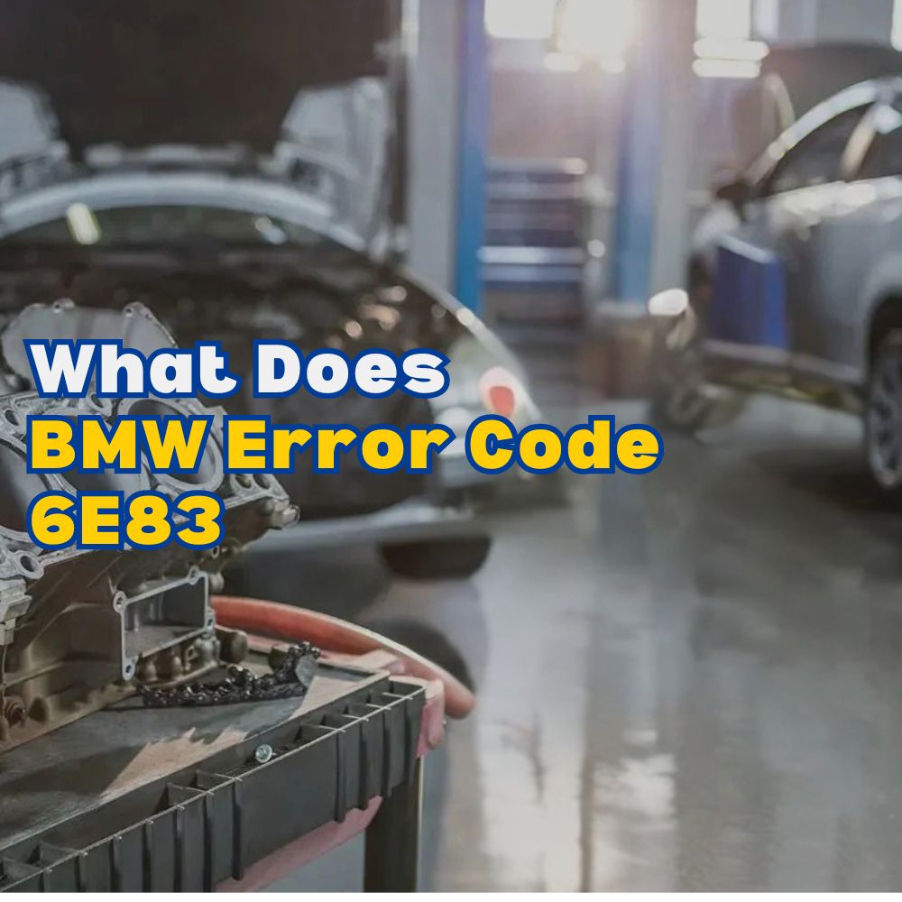 BMW Error Code 6E83