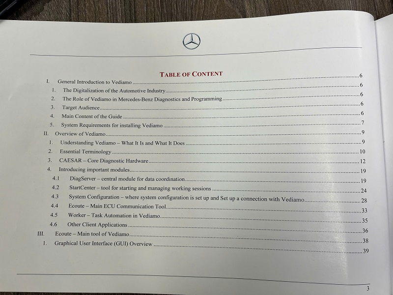 Combo Manuals Master DTS Monaco & Vediamo 5