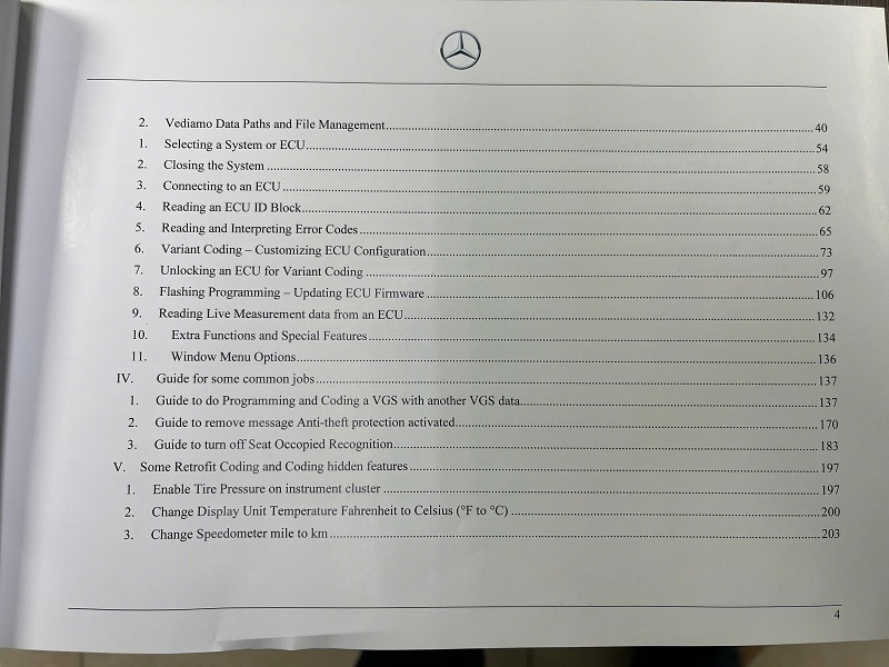 Combo Manuals Master DTS Monaco & Vediamo 6