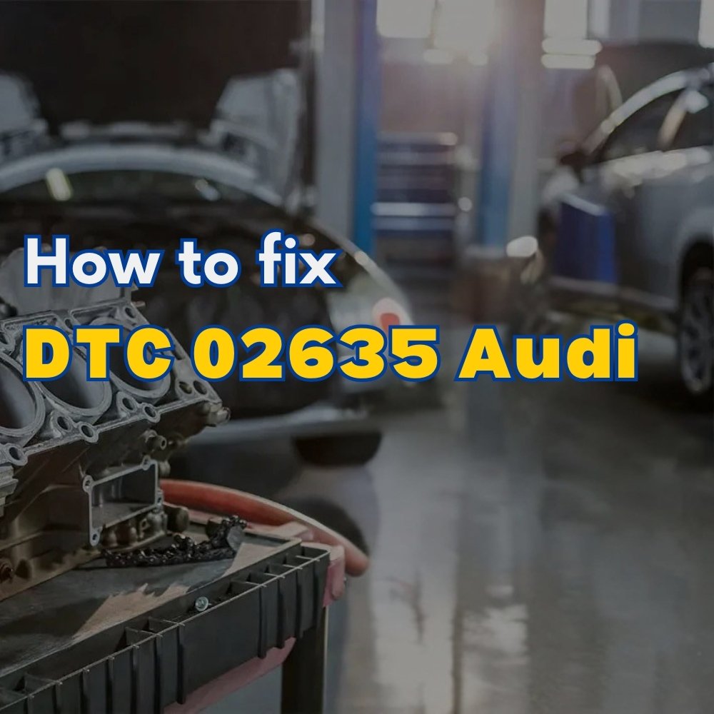 DTC 02635 Audi