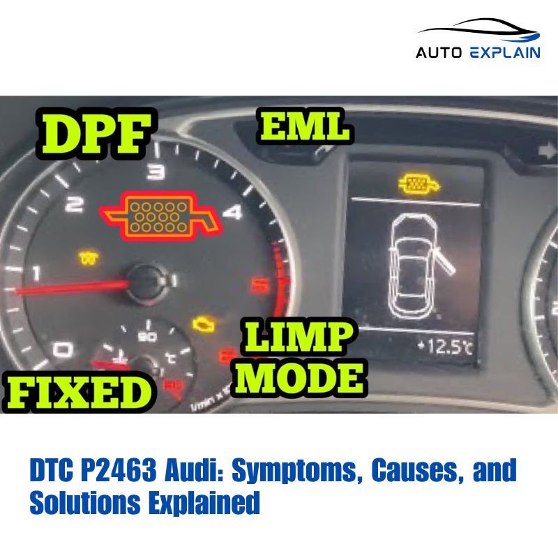 DTC P2463 Audi