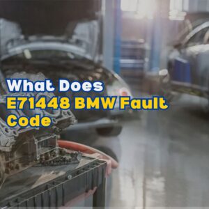 E71448 BMW Fault Code
