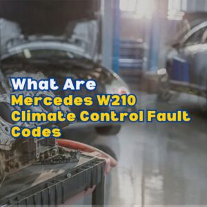 Mercedes W210 Climate Control Fault Codes
