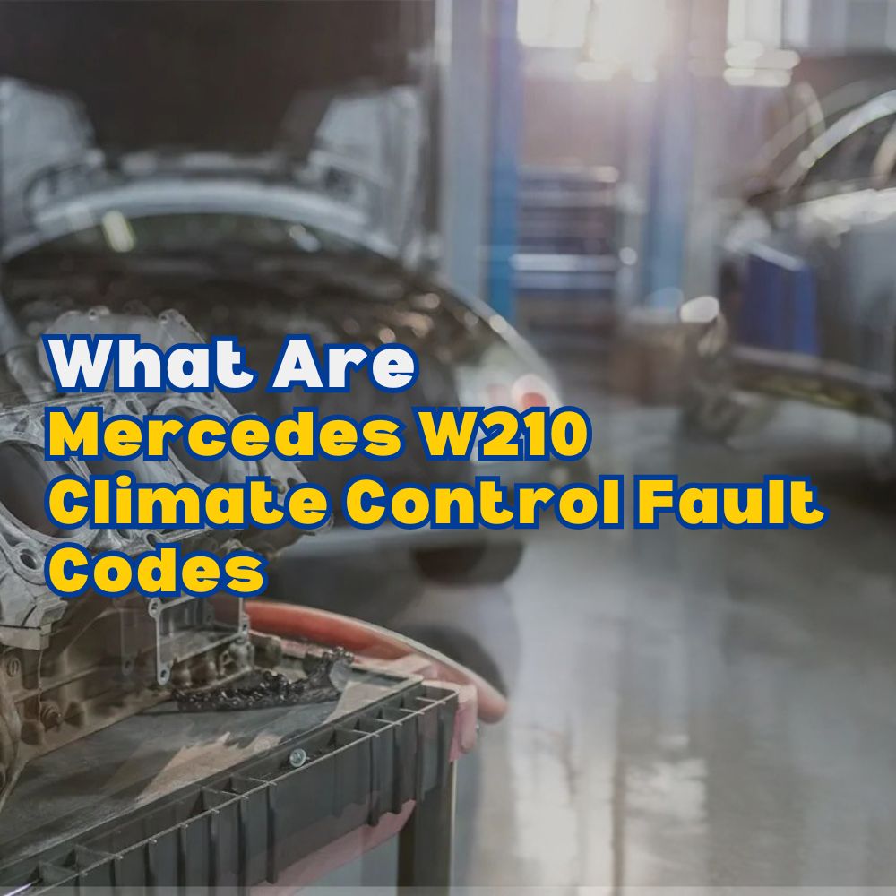 Mercedes W210 Climate Control Fault Codes