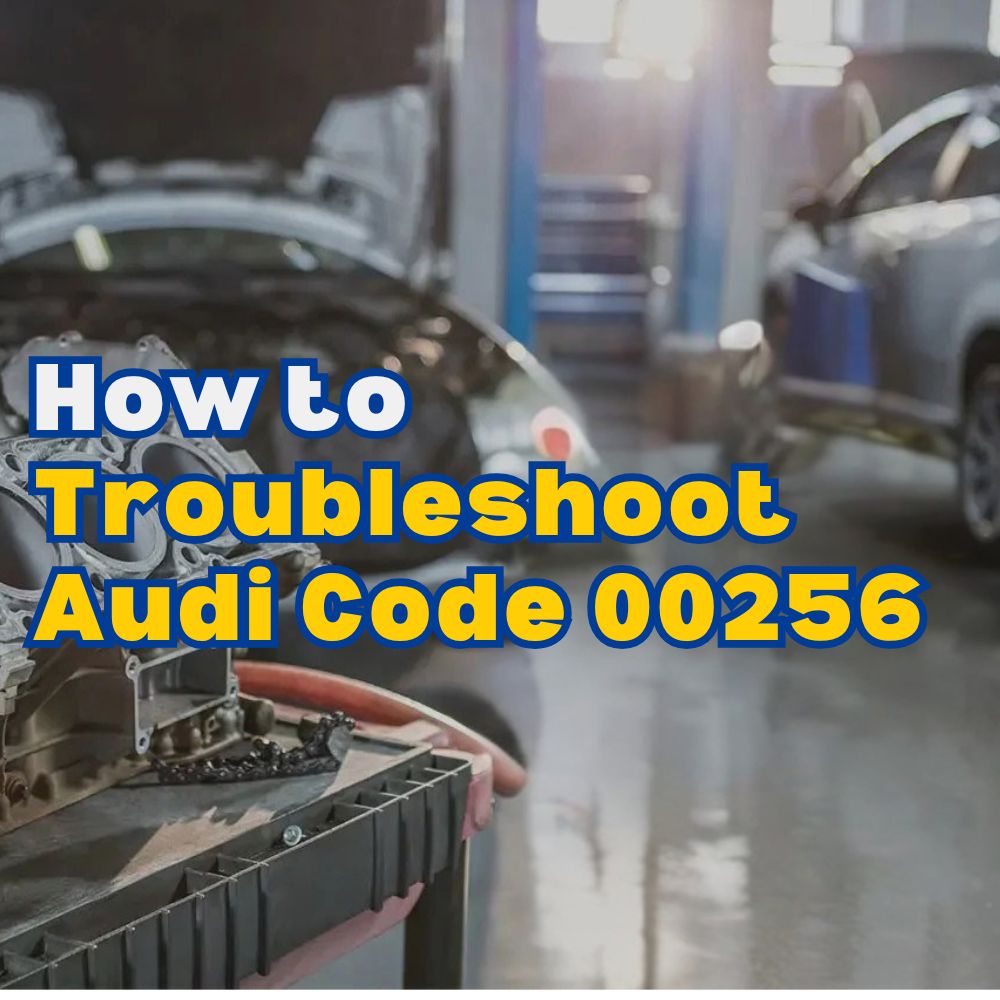 Troubleshoot Audi Code 00256