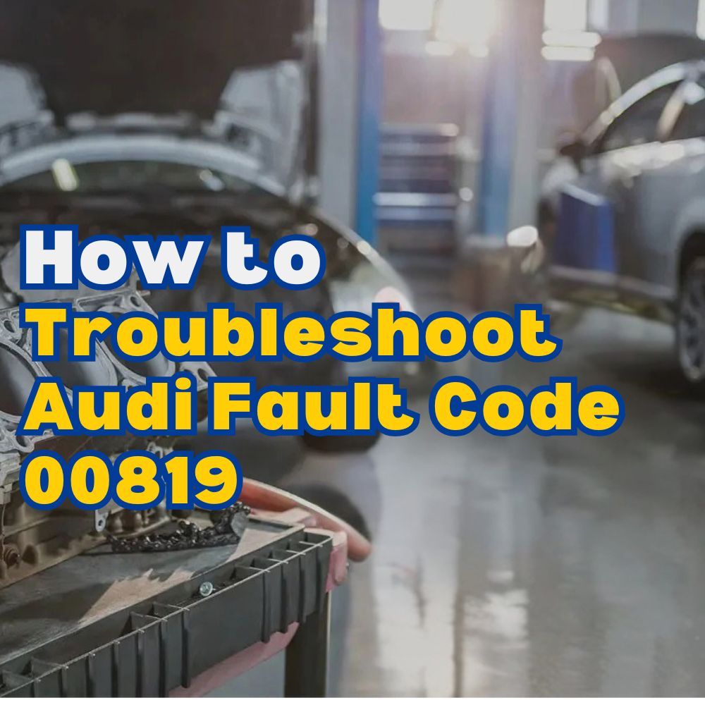 Troubleshoot Audi Fault Code 00819