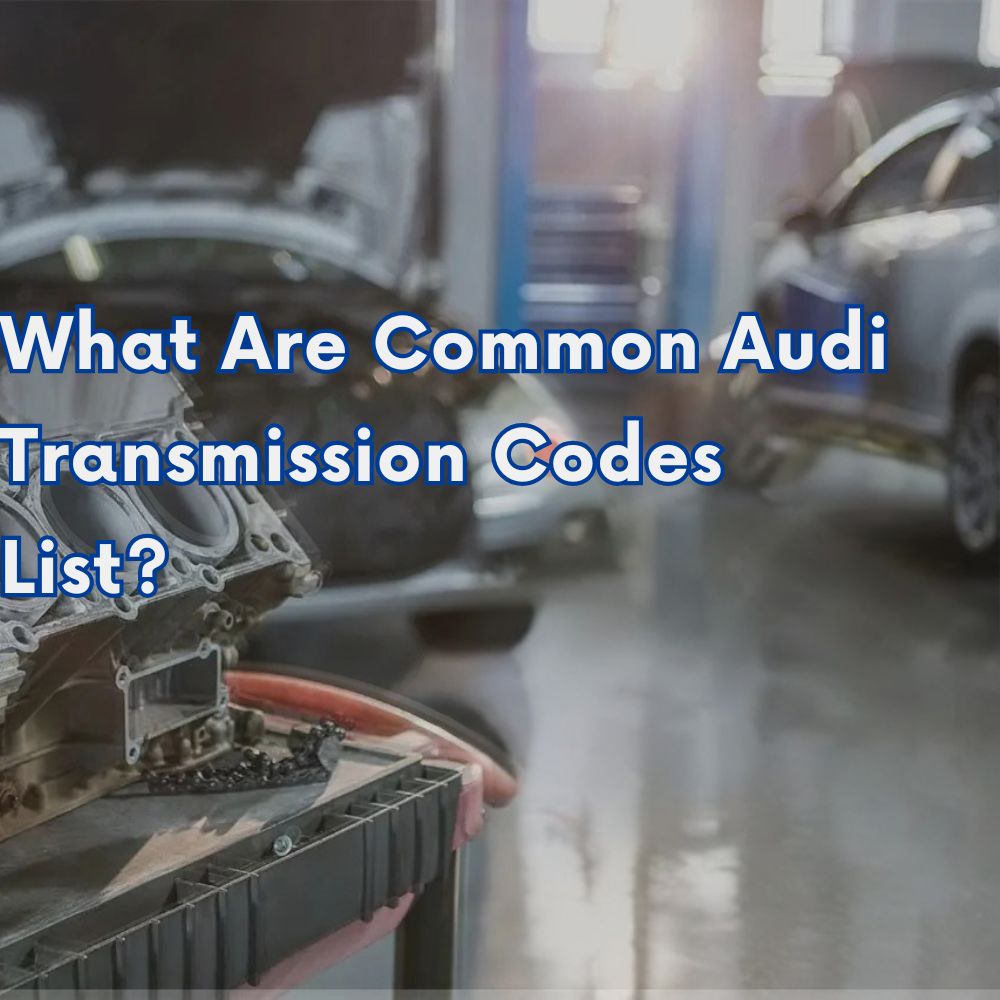 What Are Common Audi Transmission Codes List?