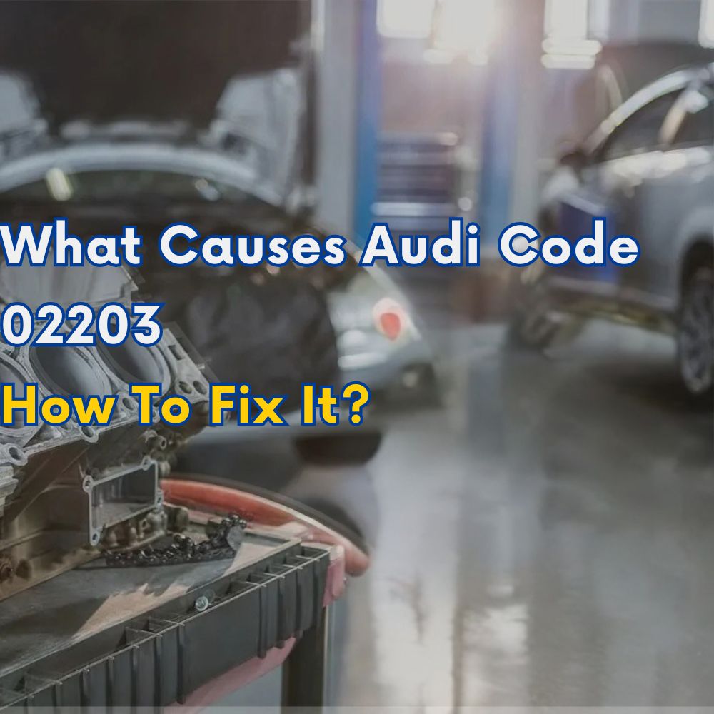 What Causes Audi Code 02203 and How to Fix It?