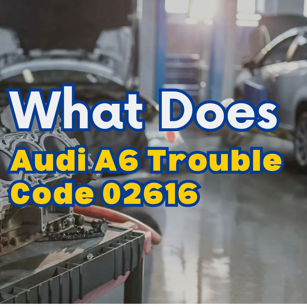 What Does Audi A6 Trouble Code 02616