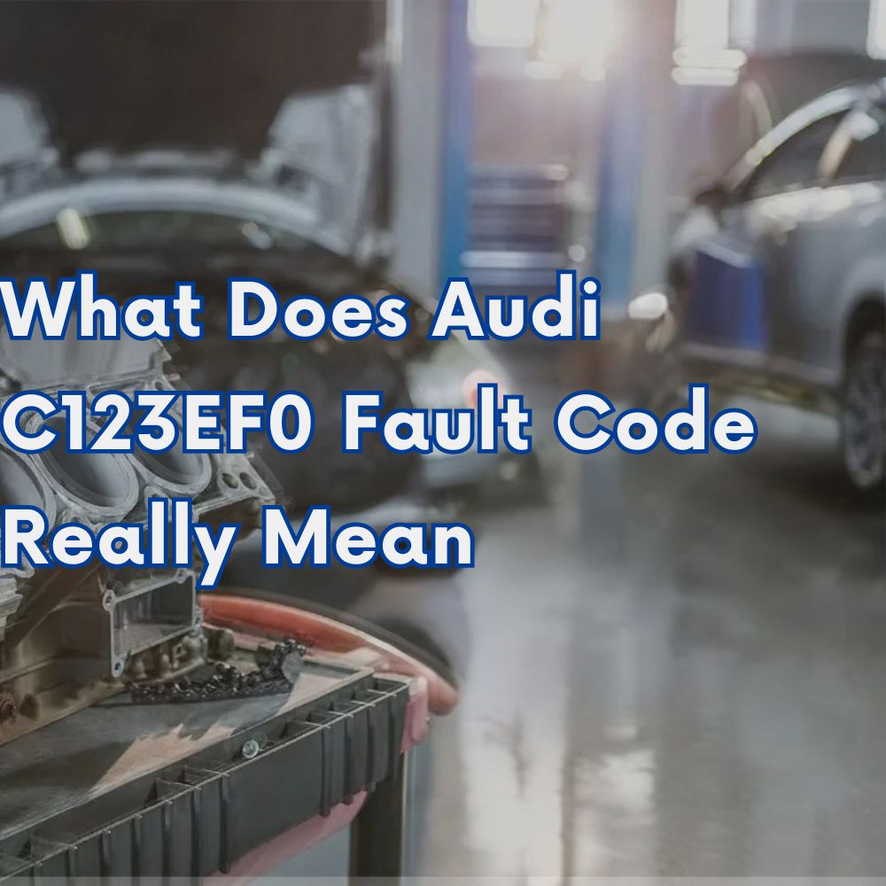 What Does Audi C123EF0 Fault Code Really Mean