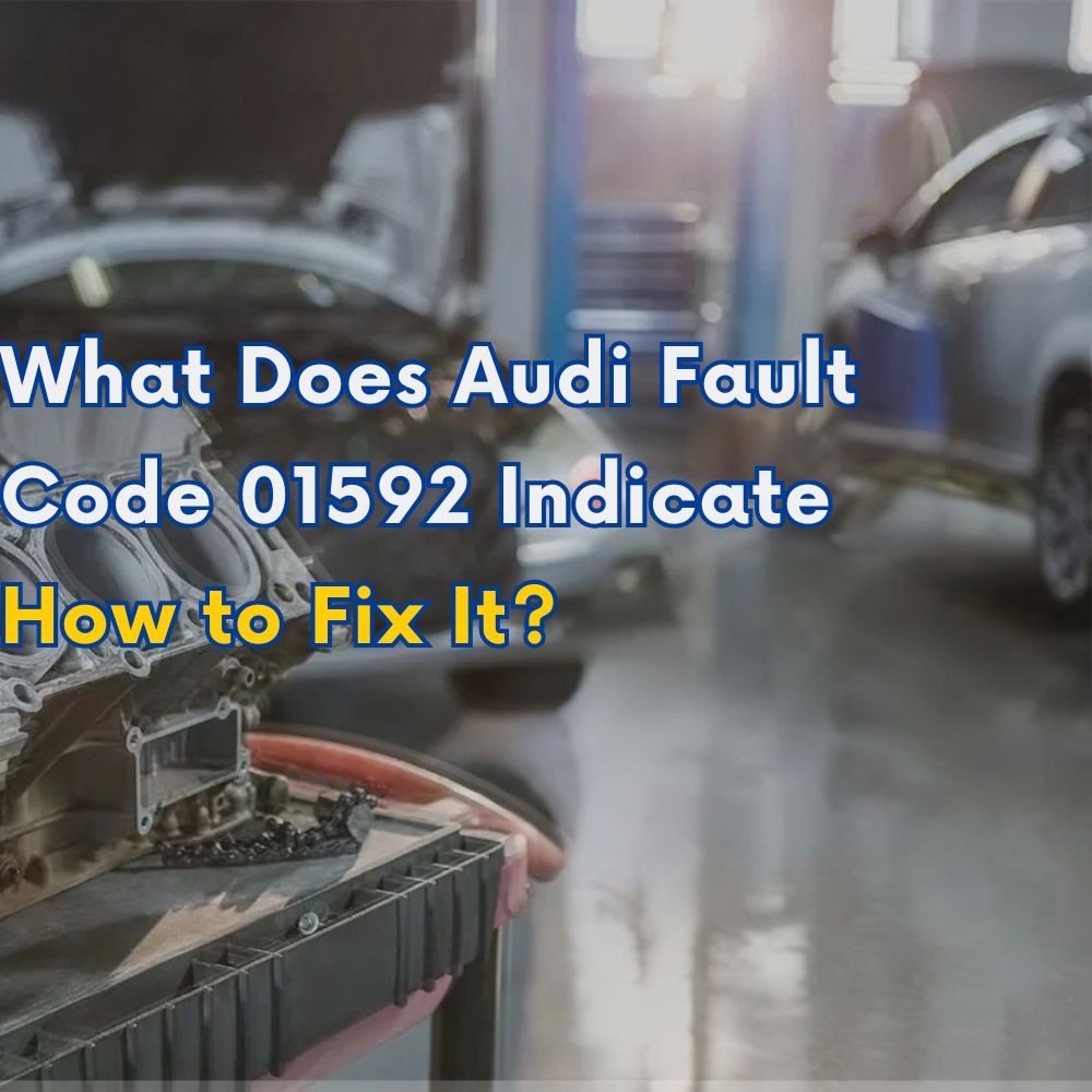 What Does Audi Fault Code 01592 Indicate, And How Do I Fix It?
