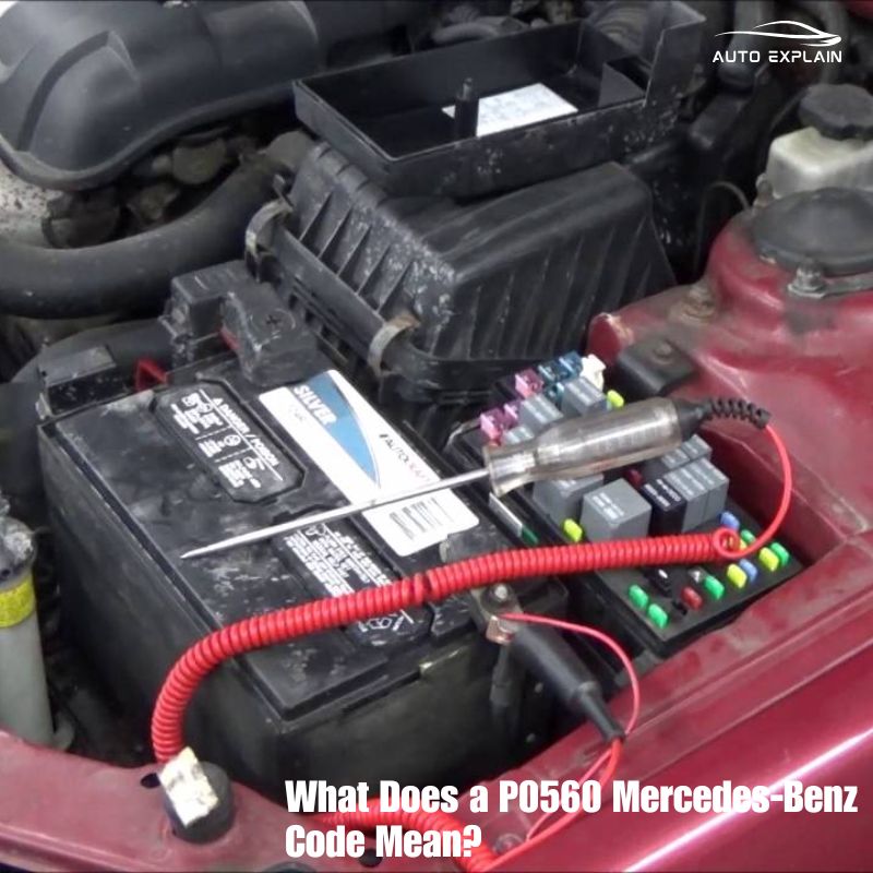 What Does a P0560 Mercedes-Benz Code Mean?