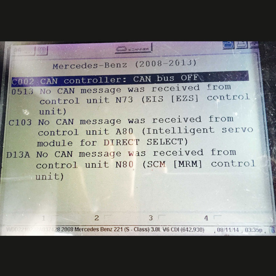 What Does the C103 Mercedes Fault Code Indicate & How to Fix The Issue
