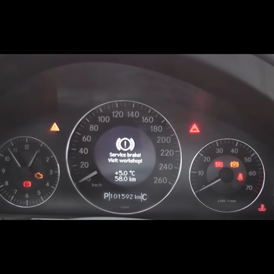 C249F Mercedes Fault Code